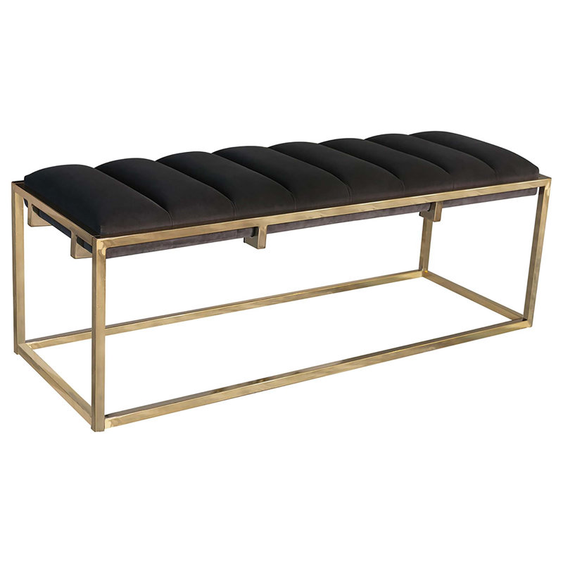 Hartshorn Velvet Upholstered Bench