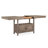 Extendable Counter Height Dining Table With 4 Counter Chairs And Buffet-2139399938-2139399949
