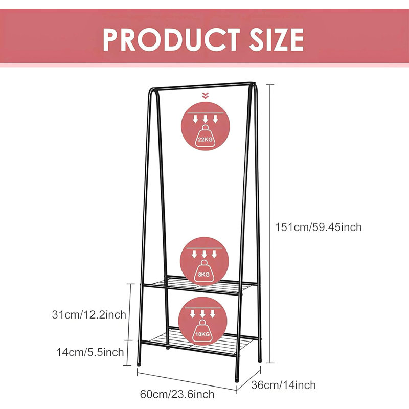 36cm Clothing Rack