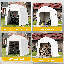 6 Ft. W X 8 Ft. D Polyethylene Portable Carport-1409214664