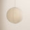 Workshop Single Light Paper Dimmable Pendant