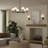 Rigsby Six-Light Matte Black Medium Chandelier-127380310