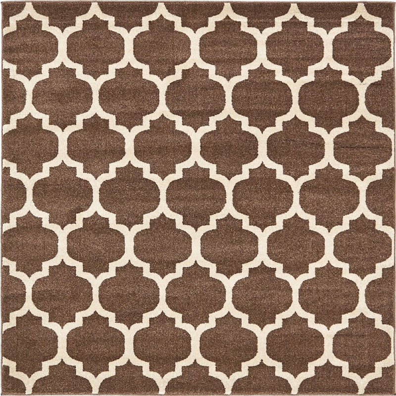Cohleen Geometric Indoor Rug, Square 6'