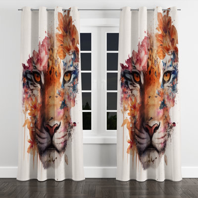Averylynn - Modern Grommet Curtain - Velvet Room Darkening - 1 panel