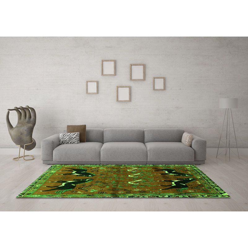 Performance Oriental Indoor Rug, Square 8'