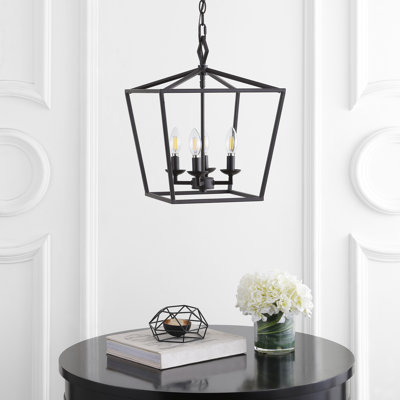 Fawnlily 4 - Light Bronze Lantern Pendant
