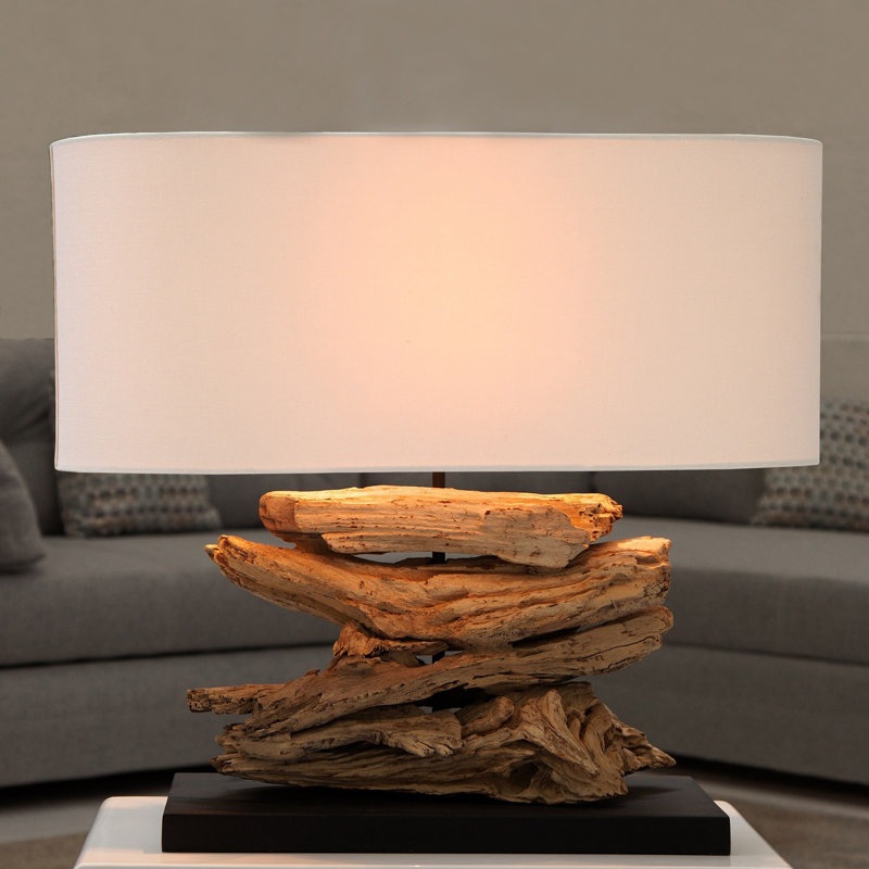 Raina 50cm Light Brown Table Lamp