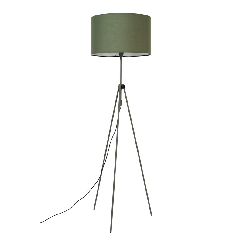 Tripod Floor Lamp, Green, Green