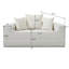 Canapé-lit convertible, multifonctionnel, lit circulaire, canapé futon réglable, canapé-lit en velours côtelé sans assemblage pour le bureau de la chambre à coucher du salon-131560602