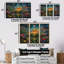 Gloucester - ensemble d'art mural abstrait paysage-108316381-108316379
