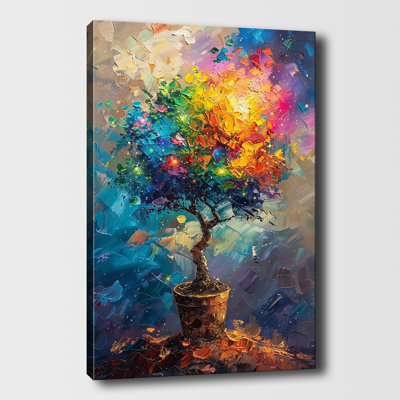 Stunning Decorative Canvas Painting, 19.7 x 27.6 inches | 100% Canvas, 100% Wooden Frame (Thickness: 1.2 inches) | Perfect for Home Decor & Art Lovers