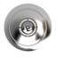 Luminaire suspendu d'intérieur en nickel brossé 1 lumière Quesada avec bol d'inspiration phare et verre transparent-2011418463