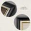 «Neutral Geometric Abstract», ensemble d'art mural encadré abstrait moderne minimaliste-123399818-123399819
