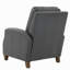 Fauteuil inclinable bleu nuit en similicuir-2052476265
