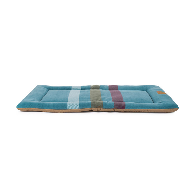 Coussin confortable Pendleton, Cabine rayée schiste, H 2 po x l 36 po x P 23 po