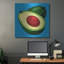 «Avocado On Blue» par Ron Magnes-1924188927