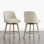 Tabouret de comptoir pivotant rembourré-1226042876