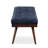 Luca Full-Grain Italian Genuine Leather Bench-410217520