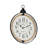 Oversized Old Town Round Frame With Top Loop Wall Clock