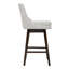 Tabouret de bar et de comptoir pivotant Aleksy-410105160-410034319