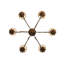 Bordeaux 6 - Light Chandelier