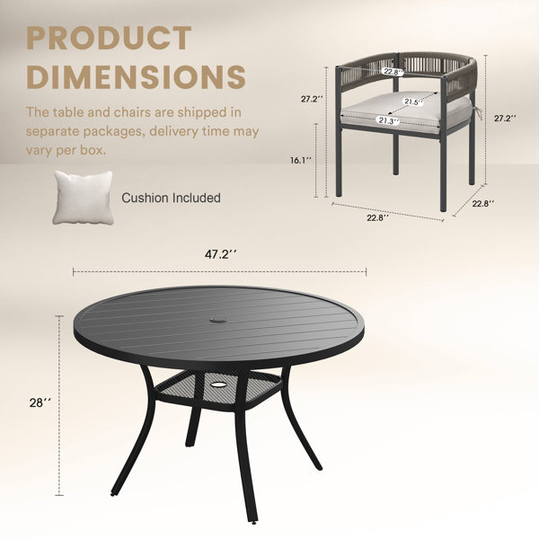 Dimensions du produit