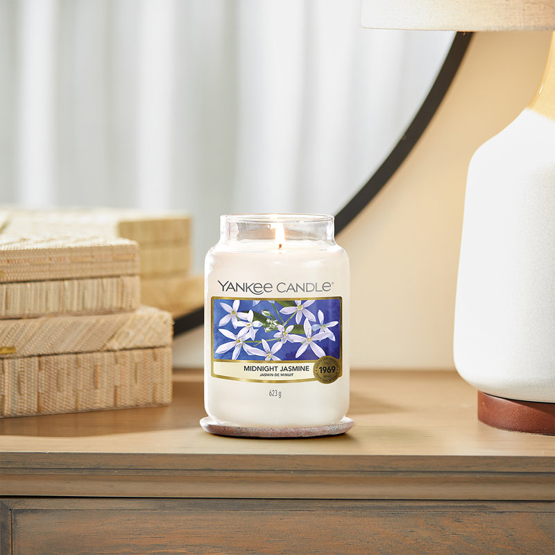 Jasmine Scented Jar Candle