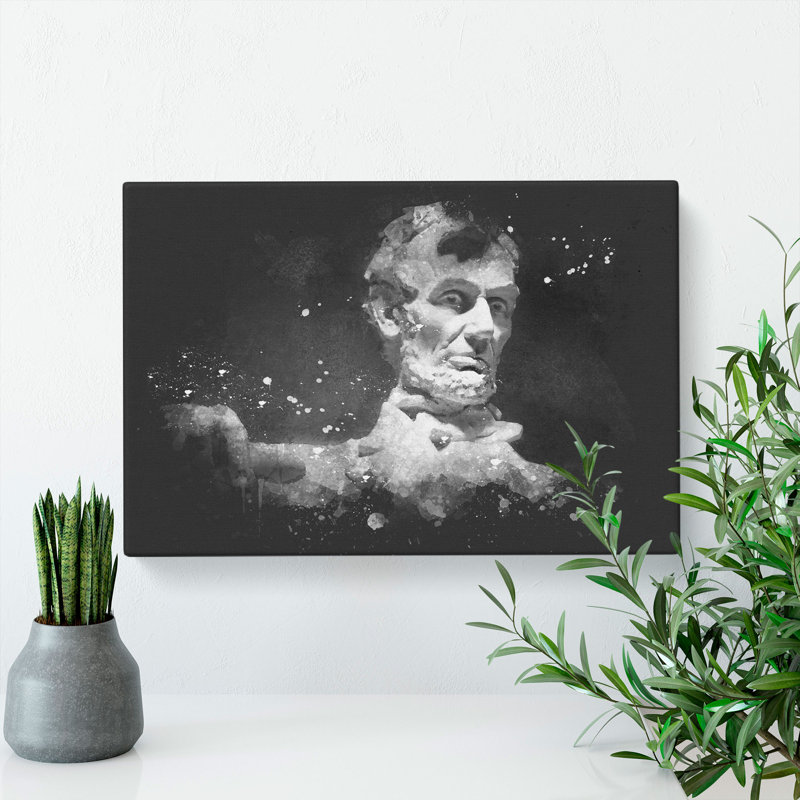 President Lincoln Memorial - Wrapped Canvas, 40cm H x 60cm W x 3cm D