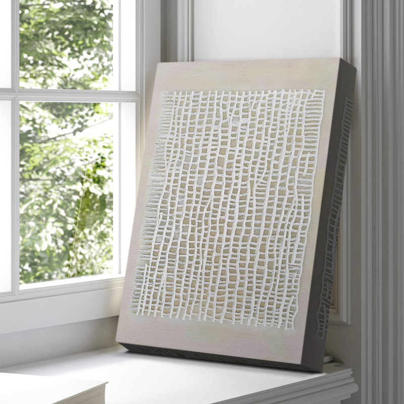 Abstrait, toile tendue avec châssis de CDLxxxx - prêt à être accroché, H 36 po x l 24 po