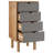 Commode décorative 4 tiroirs Emler-88605621