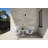 Castella de Blanc 4 in. x 12 in. Honed Marble Subway Wall Tile