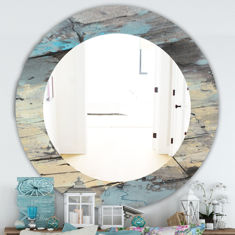 Miroir d'appoint Rock and Rock II, H 31,5 po x l 31,5 po x P 0,24 po
