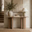 14 in. Solid Wood Console Table