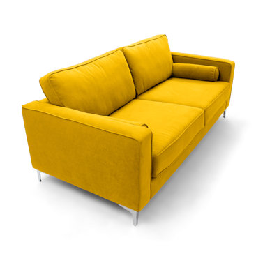 Georgio 3 Seater Velvet Sofa