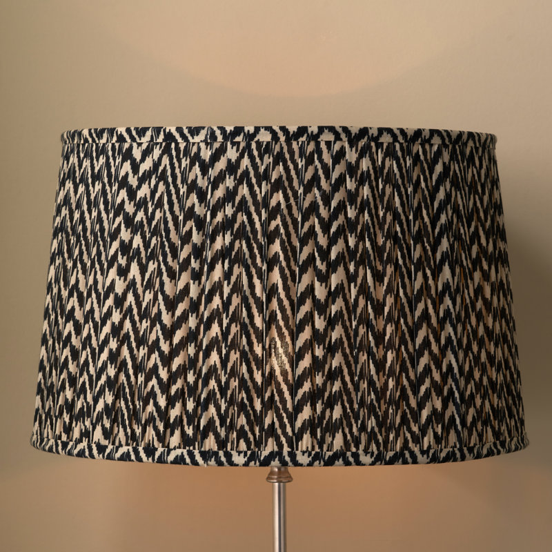 Mio Empire Cotton Lamp Shade ( Uno ), 19cm H x 30cm W x 30cm D, Black
