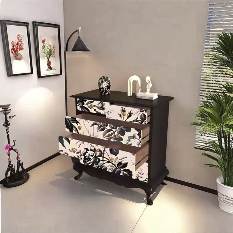 Armoire à cinq tiroirs avec plateau spacieux