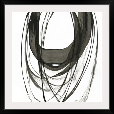 «Black Streaks II», reproduction d'art Funkley