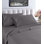 Ensemble de draps en satin de coton de qualité égyptienne 600 fils Beverly Hills