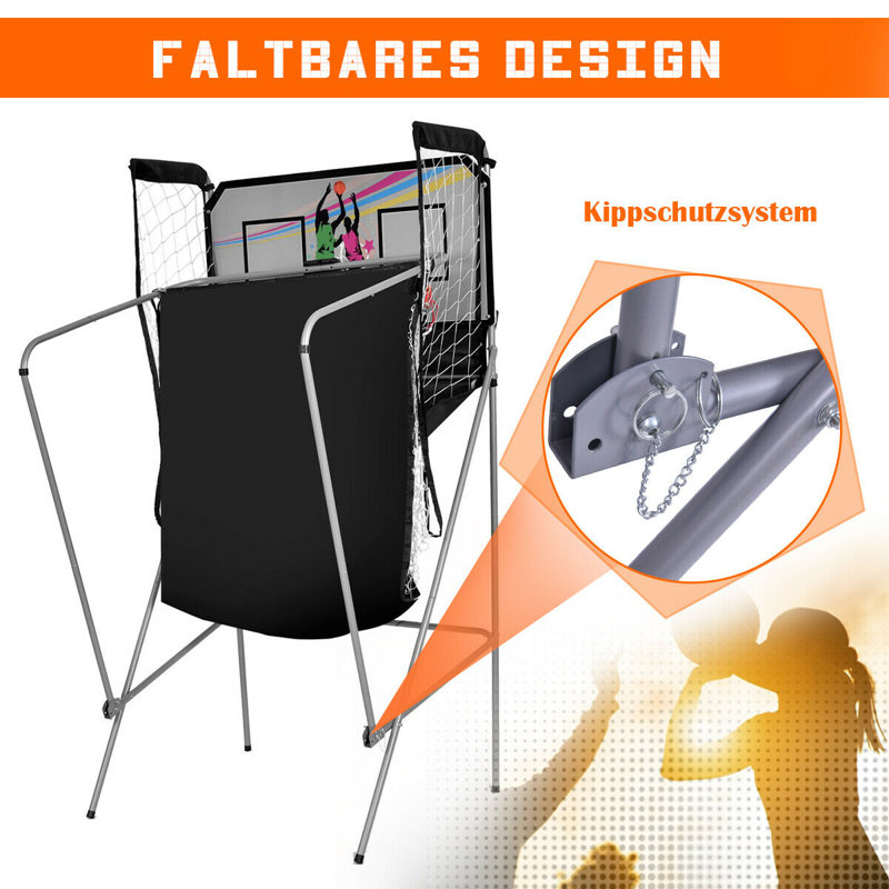 Dakota Fields Alaitz 110cm W Arcade Basketball Set