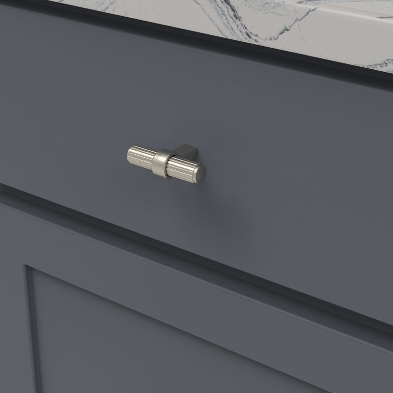 Sinclaire Bar Knob, Satin Nickel
