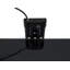 Mount-It! Floating Wall Mounted Shelf Bracket Stand, 17.6 Lbs. Capacity, Tinted Tempered Glass Black
