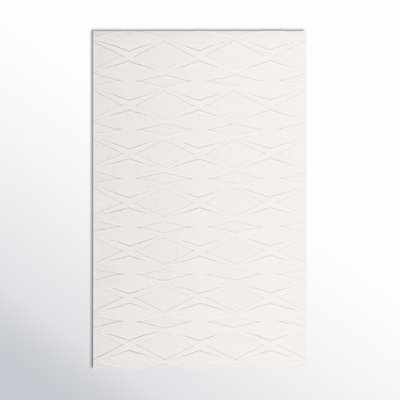 Elphia Ivory Hand-Tufted Wool Rug