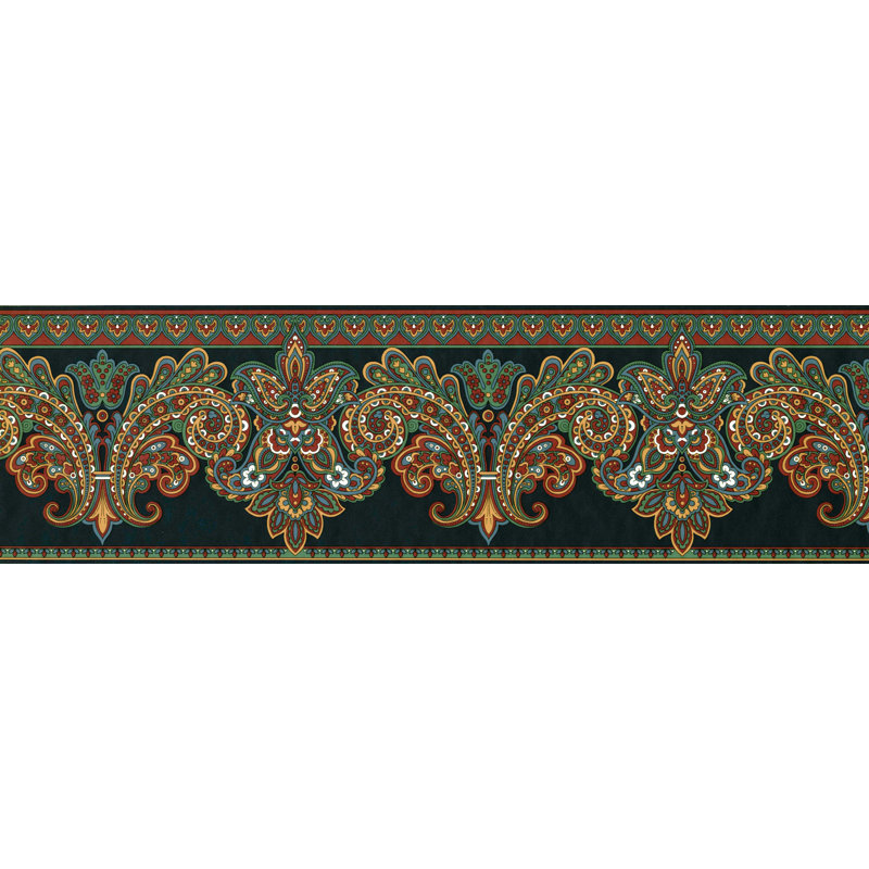 Bordure de papier peint L 15 pi x l 6,9 po Breanainn