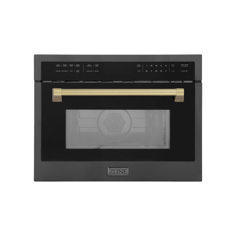 24" 1.6 cu ft. 1000 - Watt Convection Built-In Microwave with Sensor Cooking, Champagne Bronze