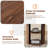 47" Round Dining Table For 4, Circle Kitchen Table With Shelf Storage For Dining Living Room, Home, Apartment-537668760-537668759
