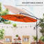 295cm Cantilever Parasol-666560207-666560206
