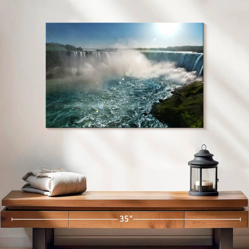 Alvord Horseshoe Falls At Niagara, 16" H x 24" W