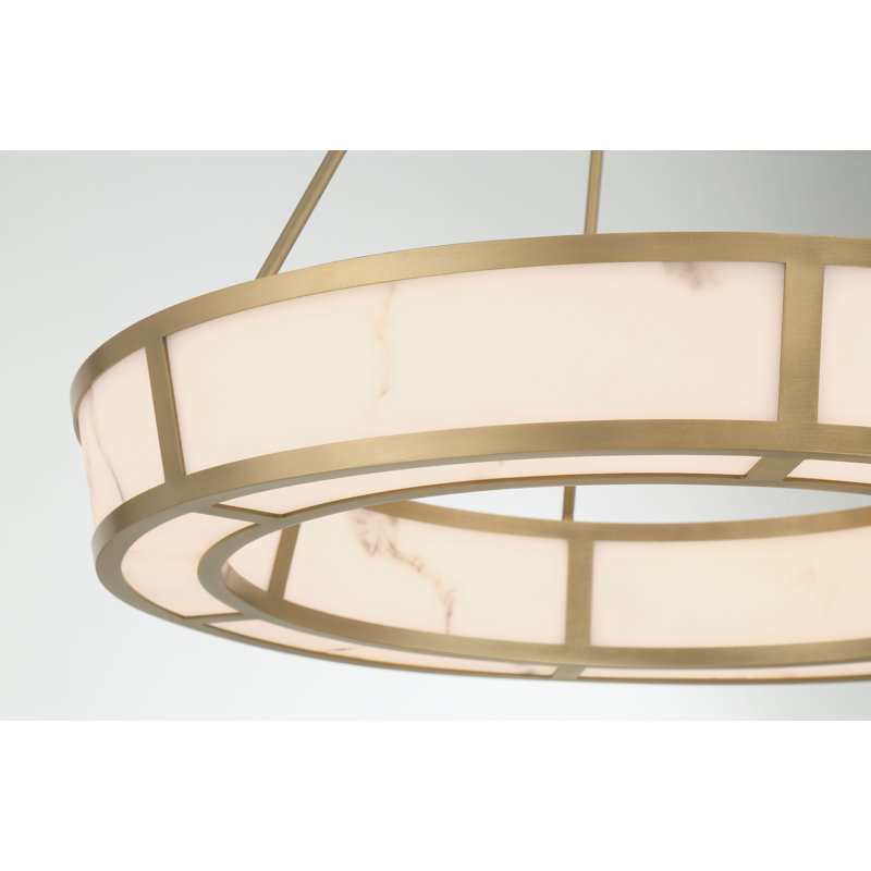 LED PENDANT, 26.5" H X 36.25" W