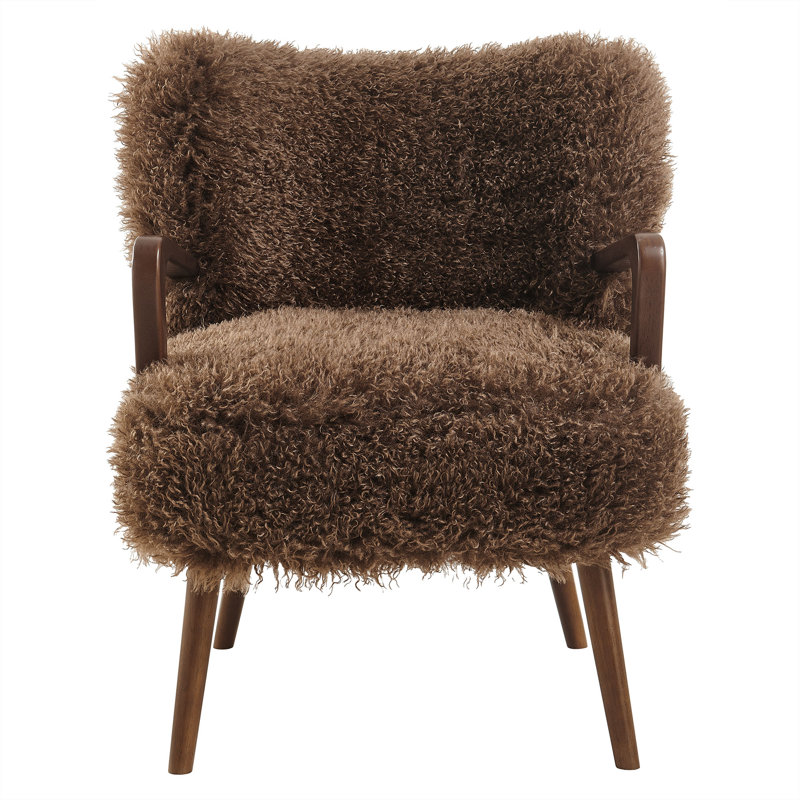 Fauteuil Zerra, Brun