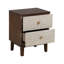 Breindel 48cm W Solid Wood Bedside Table